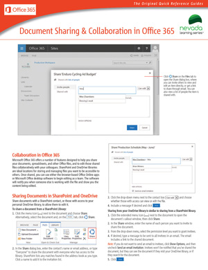 Office 365 Document Sharing & Collaboration
