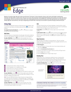 Windows 10 Edge (Spotlight Guide)