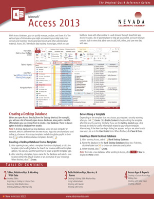 Access 2013